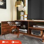 Mid-Century Modern TV Stand for 55-60 inch TVs