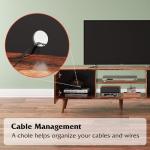 Mid-Century Modern TV Stand for 55-60 inch TVs