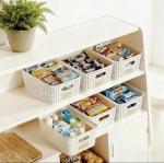 5-Quart Stackable Storage Bins with Bamboo Lids