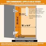 Under Sink Organizer Set - 2 Pull Out Shelves