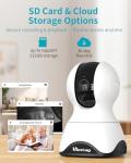 2.5K QHD Indoor Security Camera for Pets and Kids