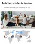 2.5K QHD Indoor Security Camera for Pets and Kids