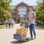 Portable Aluminum Hand Truck with 309 lb Capacity