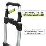 Portable Aluminum Hand Truck with 309 lb Capacity