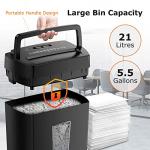Heavy Duty 12-Sheet Cross Cut Paper Shredder