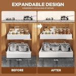 Expandable Pull Out Cabinet Organizer - 2 Pack