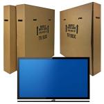 TV Moving Boxes for 70” Screens (2 Pack)