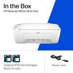 HP DeskJet 2827e Wireless All-in-One Color Inkjet Printer, Scanner, Copier, Best-for-Home, 3 Months of Instant Ink Included, Single-Band Wi-Fi connectivity (6W7F5A)