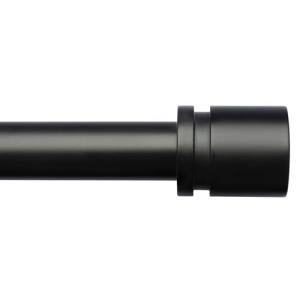 Adjustable Black Curtain Rods 16 to 144 Inches