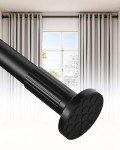 EZFurni Adjustable No-Drill Tension Curtain Rod
