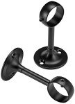 Amazon Basics Black Ceiling Mount Bracket Set of 2
