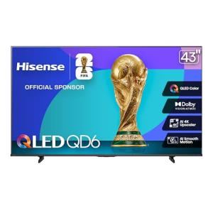 Hisense 43" QD6 4K Smart Fire TV