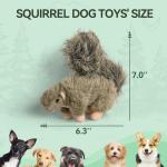 Classic Squirrel Pet Toys for Small Dogs