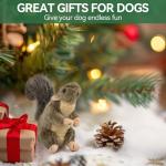 Classic Squirrel Pet Toys for Small Dogs