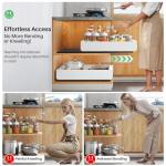 Expandable Pull-Out Cabinet Organizer for Kitchen Storage