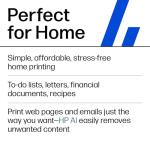 HP DeskJet 2855e Wireless All-in-One Color Inkjet Printer, Scanner, Copier, Best-for-home, 3 months of Instant Ink included, Single-band Wi-Fi connectivity (588S5A)