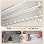 Clear Garment Bags for Closet Storage - 3 Pack