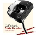 Precision Golf Putter with Soft Milled Face