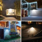 Aootek 120 LED Solar Security Lights - 4 Pack