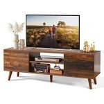 Mid-Century Modern TV Stand for 55-60 inch TVs