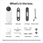 Google Nest 2nd Gen 720p Wired Doorbell