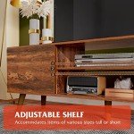 Mid-Century Modern TV Stand for 55-60 inch TVs