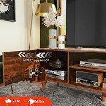 Mid-Century Modern TV Stand for 55-60 inch TVs