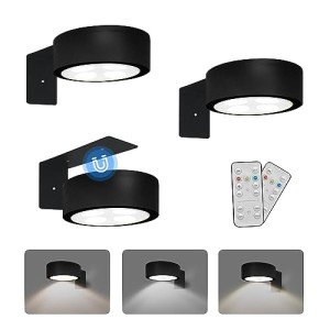 Battery Operated Remote Picture Light - 3 Pack