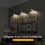 3-Pack Wireless Magnetic Picture Lights with Remote