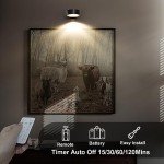 3-Pack Wireless Magnetic Picture Lights with Remote