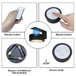 3-Pack Wireless Magnetic Picture Lights with Remote