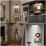 3-Pack Wireless Magnetic Picture Lights with Remote
