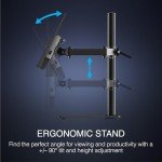 Packard Bell AirFrame Dual Monitor Workstation Setup