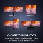 Packard Bell AirFrame Dual Monitor Workstation Setup