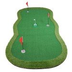 Chriiena Large Indoor Outdoor Golf Putting Mat