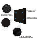 Weatherproof Outdoor TV Cover 52"-55" by iBirdie