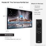 Samsung 55" QLED Smart TV with 120 Hz