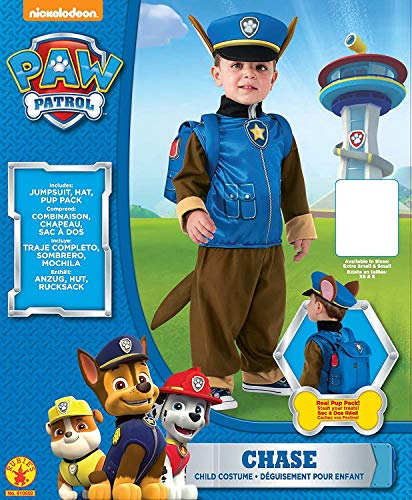 Rubie's Paw Patrol Chase Child Costume, Toddler