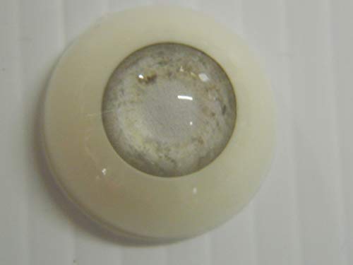 Pair of Realistic Human/Zombie Acrylic Eyes for Halloween PROPS, MASKS, DOLLS (Blind Dead Eyes)