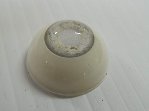 Pair of Realistic Human/Zombie Acrylic Eyes for Halloween PROPS, MASKS, DOLLS (Blind Dead Eyes)