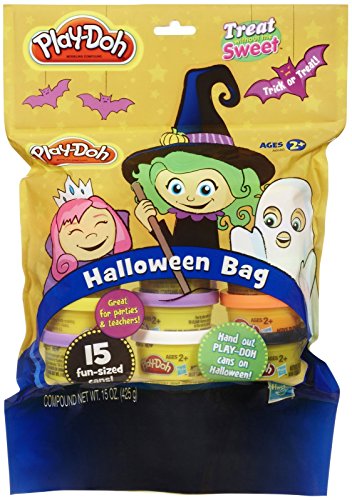 Play-Doh Treat-Without-the-Sweet Halloween Bag, 15 1-Ounce Cans