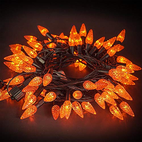 Twinkle Star, 10 Inches Indoor Outdoor, LED String Light for Black Wire Light 8 Lighting Modes for Patio Xmas Tree