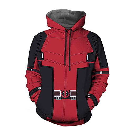 Holiday Men's Superhero Costume Hoodie - Creative Fleece