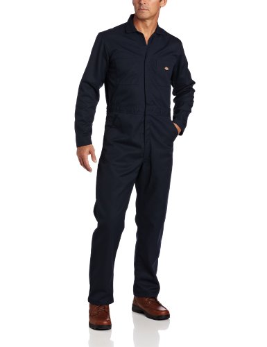 Dickies Men's Basic Blended Coverall, Dark Navy, 2XL Tall