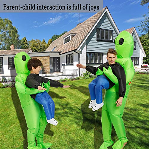 Alien Hold Me Inflatable Costume - Halloween Fun!