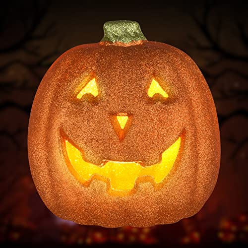 BRIGHTDECK Jack O Lantern Halloween Party Decoration Lights Pumpkin Decor for Home Indoor1