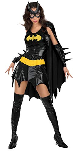 Secret Wishes Women's DC Comics Deluxe Batgirl Costume, Black, Large