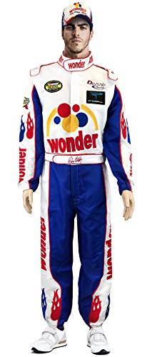 Ricky Bobby Jumpsuit + Cap Full Costume Talladega Nights (M)