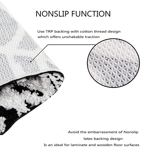 Spooky Spider Web Halloween Bath Rug Set