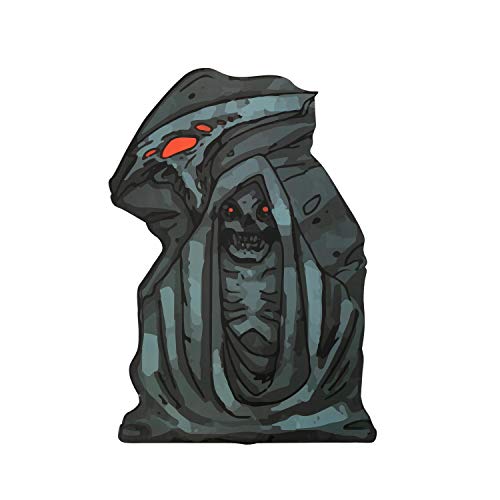 JOYIN Halloween Tombstone Yard Decorations(Pack of 9), 17" Tall Lightweight PVC Yard Signs for Halloween Party, Haunted House, Graveyard and Outdoor Lawn